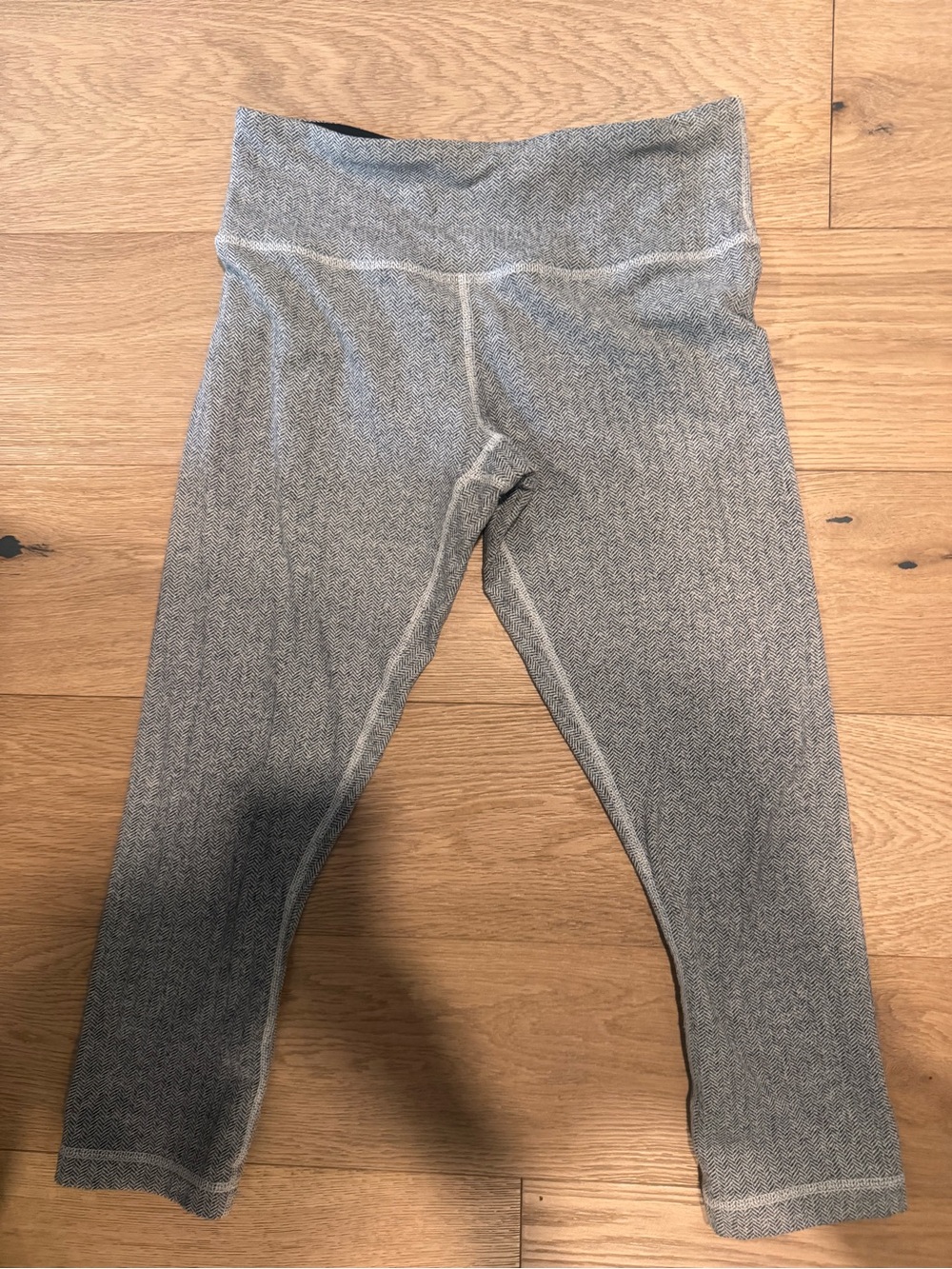 lululemon athletica Heather Gray Yoga Leggings
